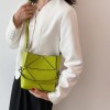 Leather Foldover Crossbody Bag