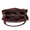 Red Leather Shoulder Bag